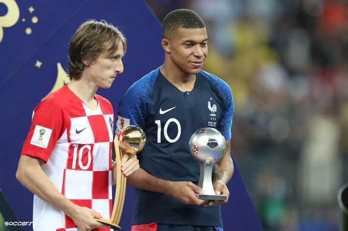 modric and mbappe